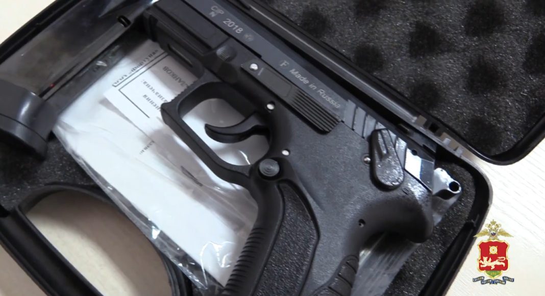 Кадр съемки МВД России по РХ