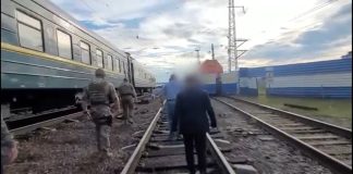 Кадр съемки Сибирского ЛУ МВД