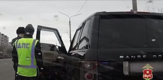 Кадр съемки МВД