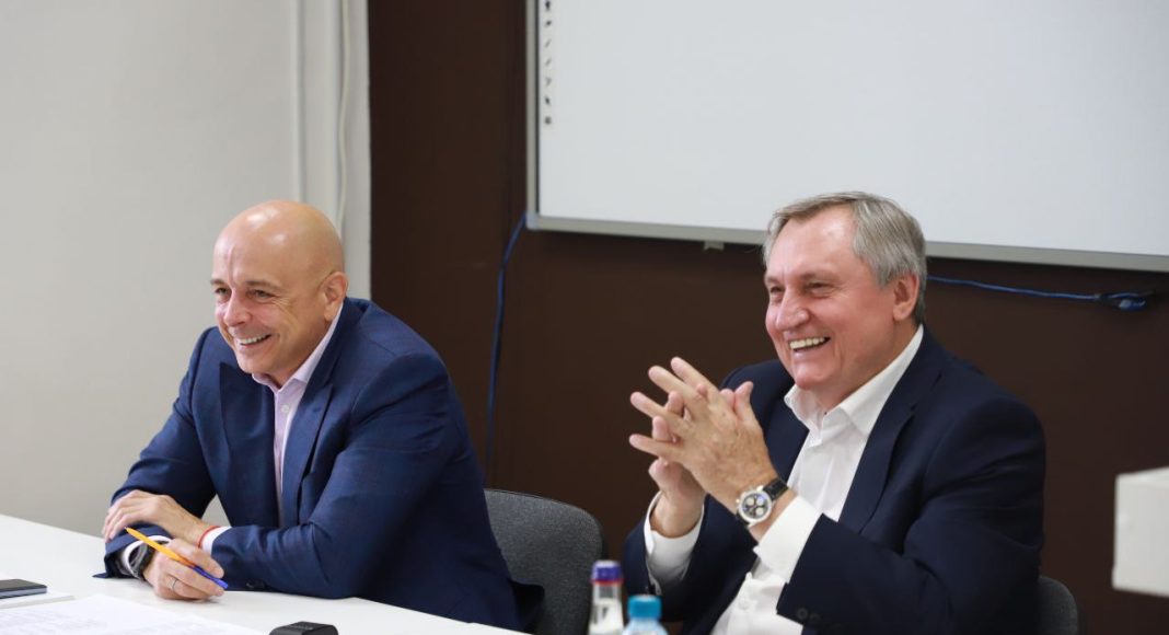 Николай Шульгинов и Сергей Сокол. Фото со страницы Сергея Сокола