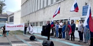 Кадр из видео Андрея Шалимова