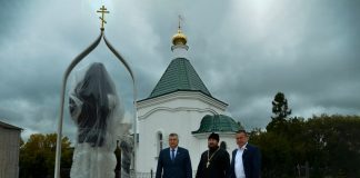 Открытие памятника Иоанну Штыгашеву