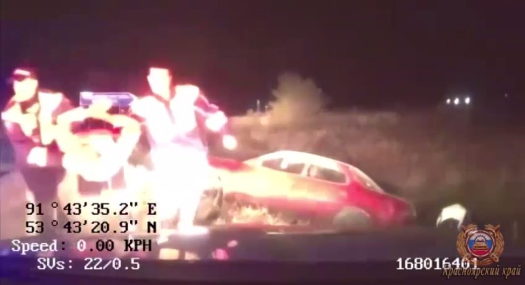 Кадр съемки ДПС