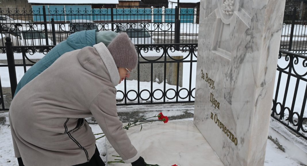 Памятник воинам Первой мировой в Бее. Фото из телеграм-канала администрации Бейского района