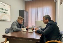 Встреча с Михаилом Молчановым. Фото из телеграм-канала Александра Мяхара