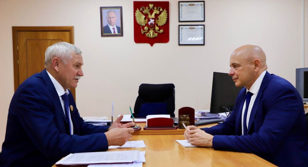 Василий Белоногов и Сергей Сокол. Фото со страницы Сергея Сокола