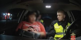 Кадр съемки МВД