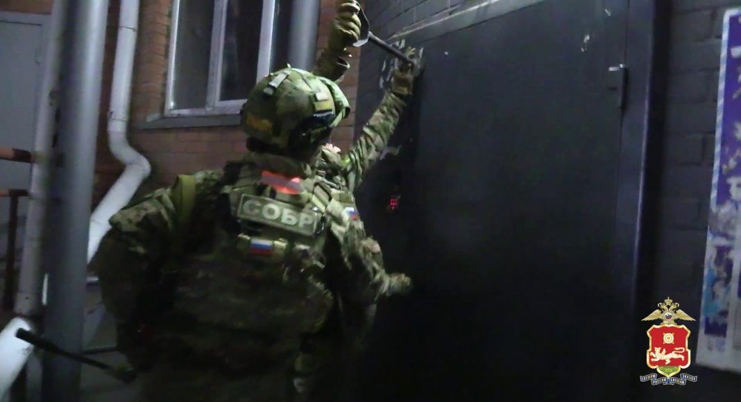 Кадр съемки ГСУ СК по РХ