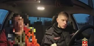 Кадр съемки МВД