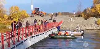 Кадр съемки МЧС