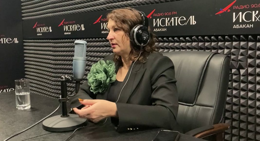 Ирина Войнова. Скрин программы Радио Искатель
