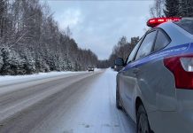 Снег на дороге, гололед