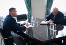 Встреча с Дмитрием Набирухиным. Фото из телеграм-канала Сергея Сокола