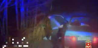 Кадр съемки МВД