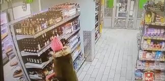 Кадр съемки видеонаблюдения