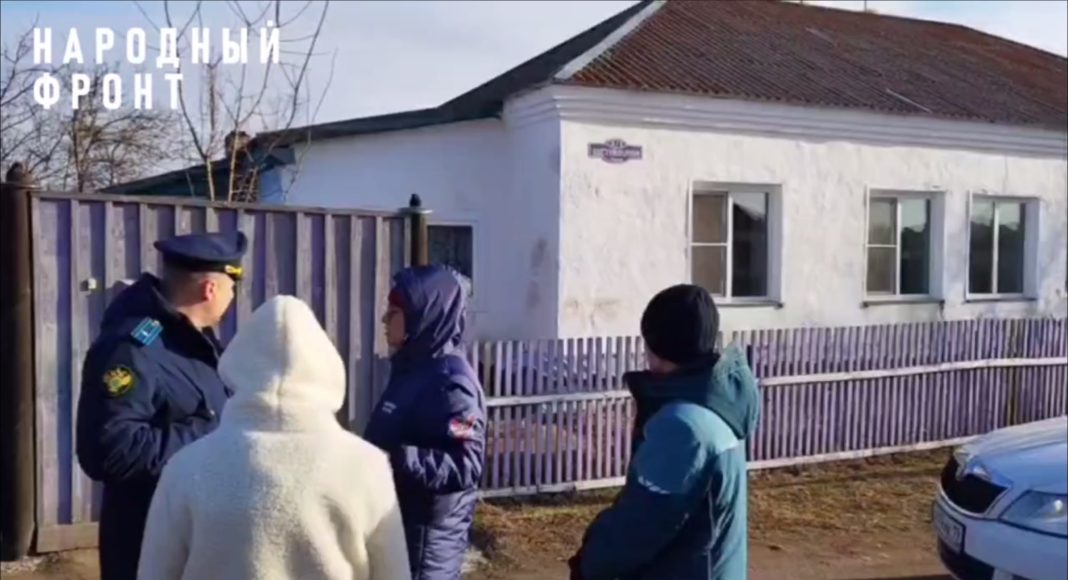 Кадр съемки Народного фронта