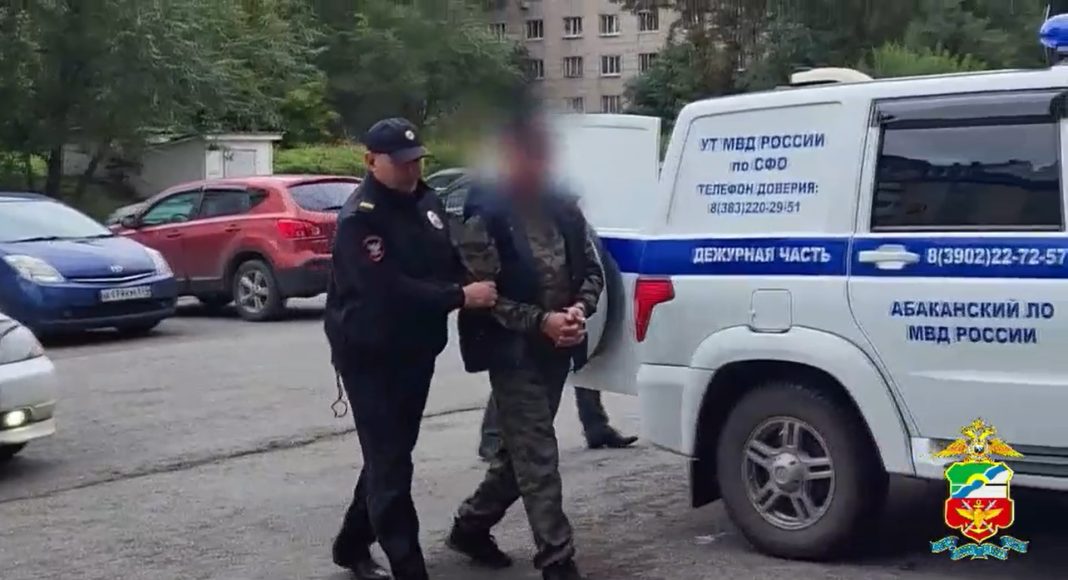 Кадр съемки ЛО МВД