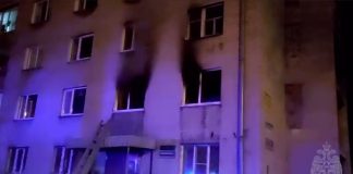 Кадр съемки МЧС