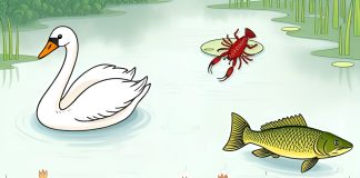 Лебедь, рак и щука