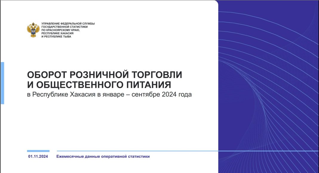 Статистика — оборот розничной торговли за 9 месяцев Статистика — оборот розничной торговли за 9 месяцев