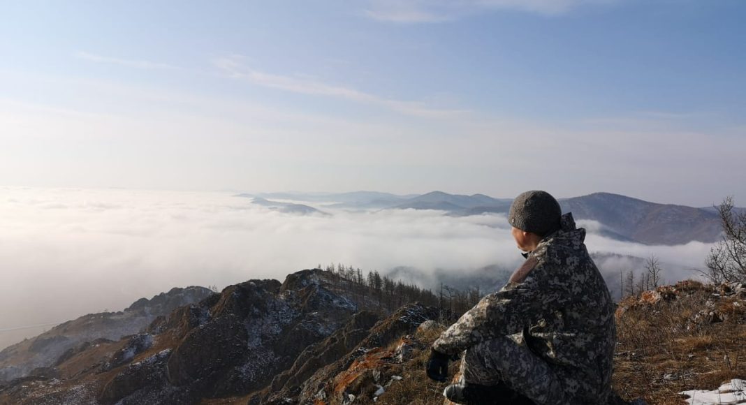 Гора Амога. Долина Царей,. Комызякская степь. Фотограф Кукарцев И.Ю.