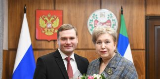 Валентин Коновалов и Татьяна Краснова. Фото из телеграм-канала главы РХ