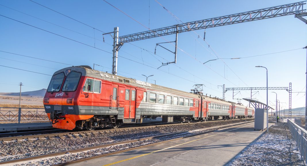 Фото предоставлено пресс-службой КрасЖД Электричка, электропоезд