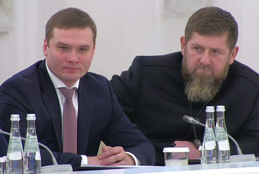 Валентин Коновалов и Рамзан Кадыров. Фото со страницы главы РХ