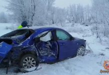 Кадр съемки Госавтоинспекции