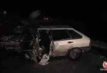 Кадр съемки Госавтоинспекции