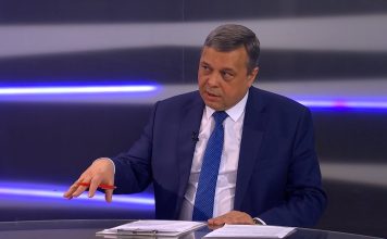 Александр Мяхар. Кадр съемки ВГТРК