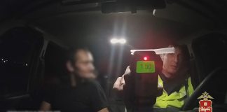 Кадр съемки МВД