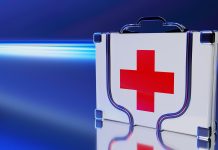 скорая, аптечка, медицинская помощь