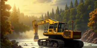 Золотодобыча. Изображение kandinsky