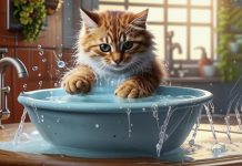 Котик, отключение воды