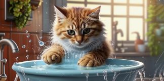 Котик, отключение воды