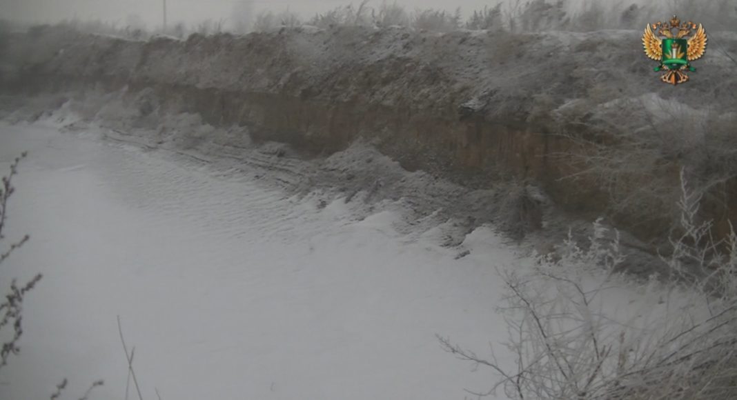 Кадр из съемки Управления Россельхознадзора по РХ