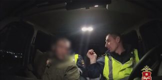 Кадр съемки МВД