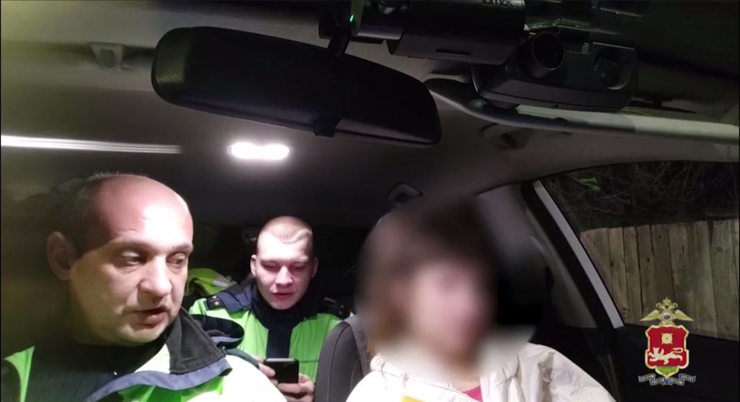 Кадр съемки МВД