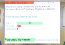 Кадр съемки ВС РХ