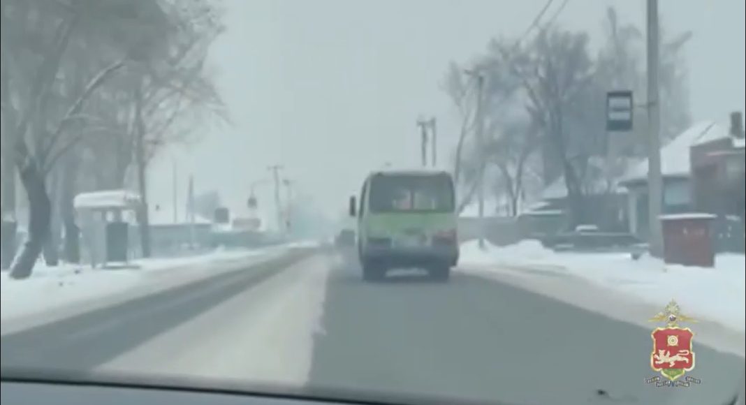 Кадр съемки МВД