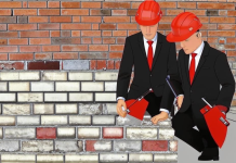 Стройка. Строительство. Кирпичи. Изображение kandinsky