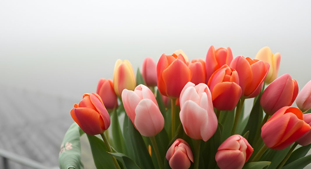 Тюльпаны, цветы,