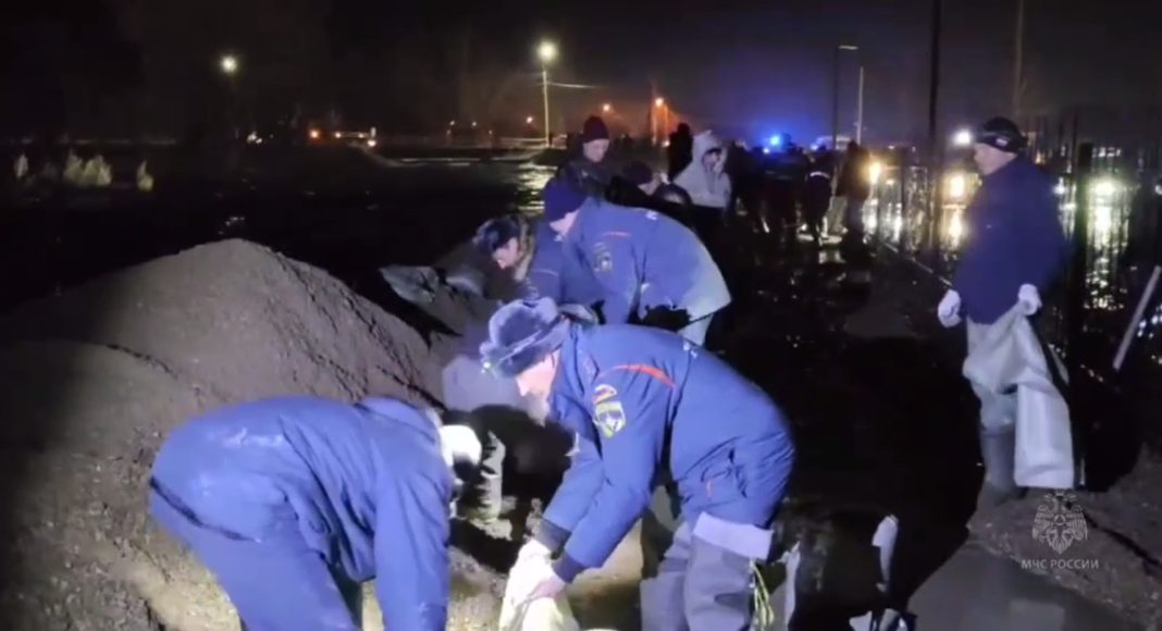 Кадр съемки МЧС