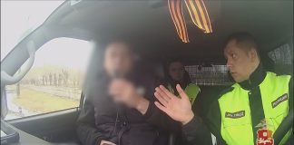 Кадр съемки МВД