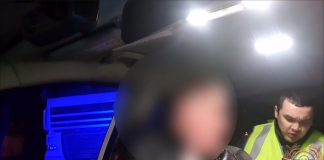 Кадр съемки ГАИ