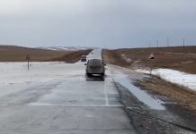 Кадр съемки ГАИ