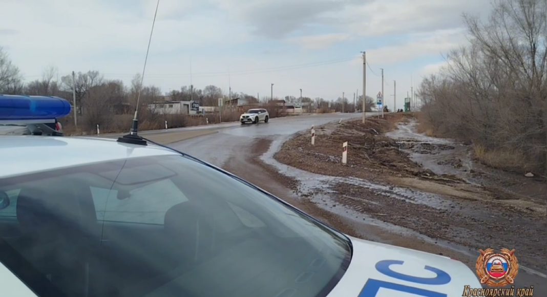 Кадр съемки ГАИ