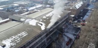 Кадр съемки МЧС