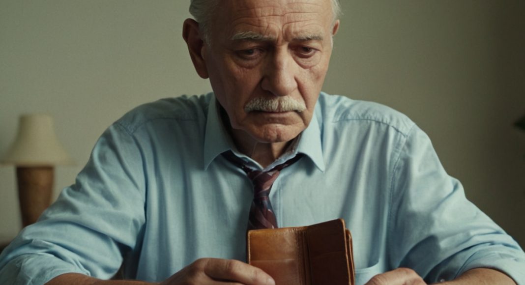 Мошенники, обман, пенсионер. Генерация ИИ